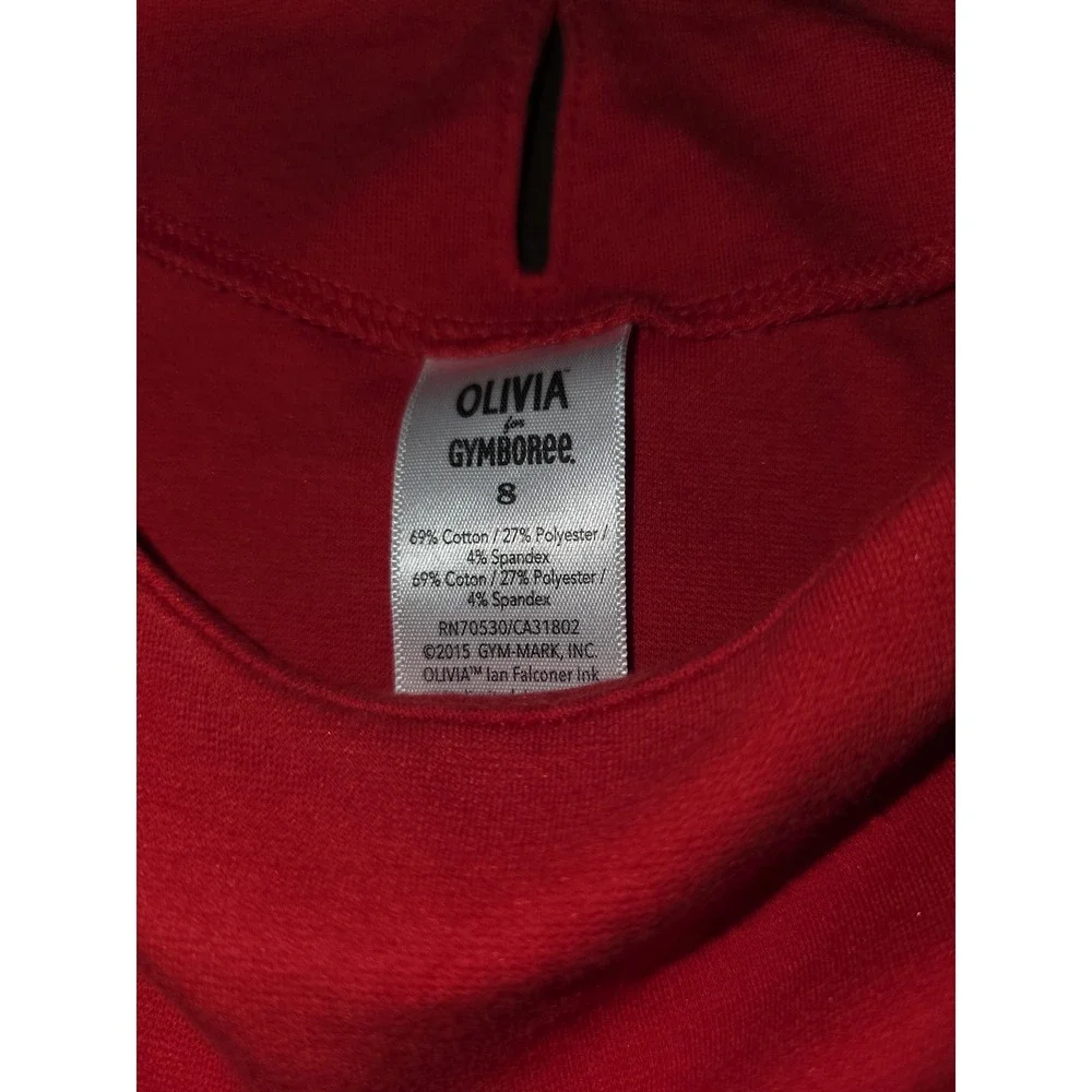 Olivia for gymboree red dress size 8